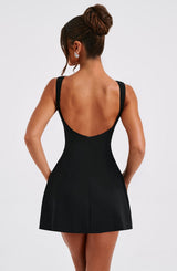 Alanis Mini Dress - Black