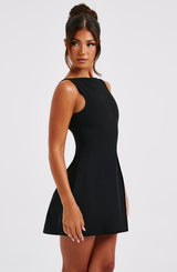 Alanis Mini Dress - Black