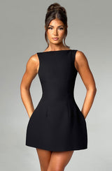 Alanis Mini Dress - Black