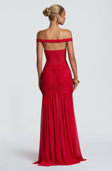 Alaya Maxi Dress - Red