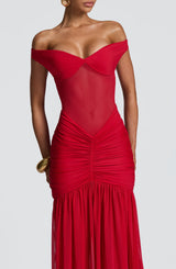 Alaya Maxi Dress - Red