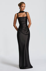 Calandra Maxi Dress - Black