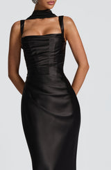 Calandra Maxi Dress - Black