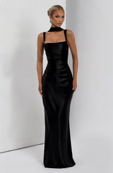 Calandra Maxi Dress - Black