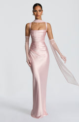 Calandra Maxi Dress - Blush