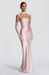 Calandra Maxi Dress - Blush