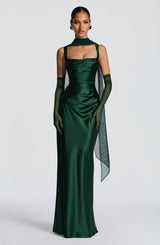 Calandra Maxi Dress - Emerald