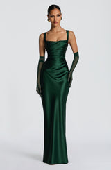 Calandra Maxi Dress - Emerald