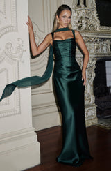 Calandra Maxi Dress - Emerald