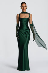 Calandra Maxi Dress - Emerald