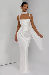 Calandra Maxi Dress - Ivory
