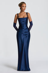 Calandra Maxi Dress - Navy
