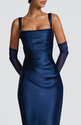 Calandra Maxi Dress - Navy