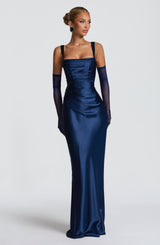 Calandra Maxi Dress - Navy
