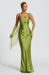 Calandra Maxi Dress - Olive