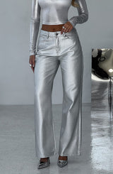 Cassidine Pants - Silver