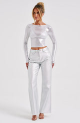 Cassidine Pants - Silver