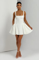 Cristelle Mini Dress - Ivory