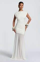 Demelia Maxi Dress - Ivory