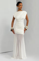 Demelia Maxi Dress - Ivory