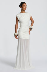 Demelia Maxi Dress - Ivory