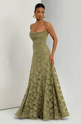 Francine Maxi Dress - Sage