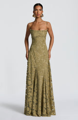 Francine Maxi Dress - Sage
