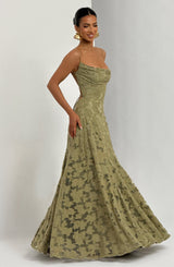 Francine Maxi Dress - Sage