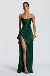 Helena Maxi Dress - Emerald