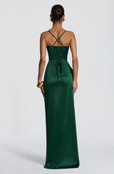 Helena Maxi Dress - Emerald