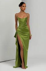 Helena Maxi Dress - Olive