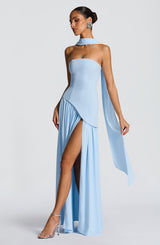 Maliyana Maxi Dress - Baby Blue