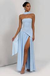 Maliyana Maxi Dress - Baby Blue