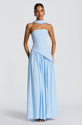 Maliyana Maxi Dress - Baby Blue