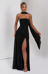 Maliyana Maxi Dress - Black