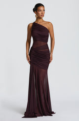 Marielle Maxi Dress - Plum
