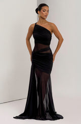 Marielle Maxi Dress - Plum
