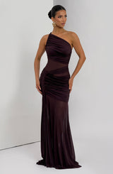 Marielle Maxi Dress - Plum