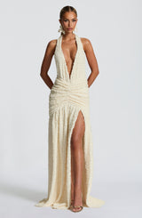 Minerve Maxi Dress - Ivory