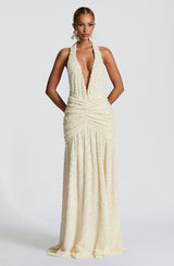 Minerve Maxi Dress - Ivory
