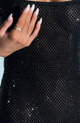 Petrella Mini Dress - Black