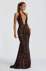 Rosetti Maxi Dress - Leopard Print