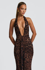 Rosetti Maxi Dress - Leopard Print